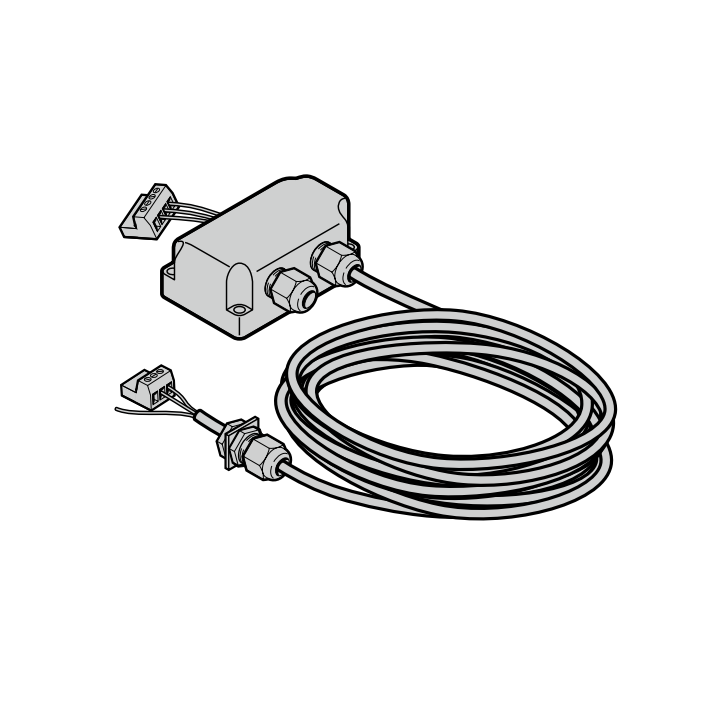 Câble de connexion moteur 3 x 1,5 mm lg 2000mm Hormann Référence 638041