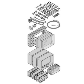 Unité de connexions pour 8K2, IP 66, pour la commande A / B 445, A / B 460 et A / B 460 FU