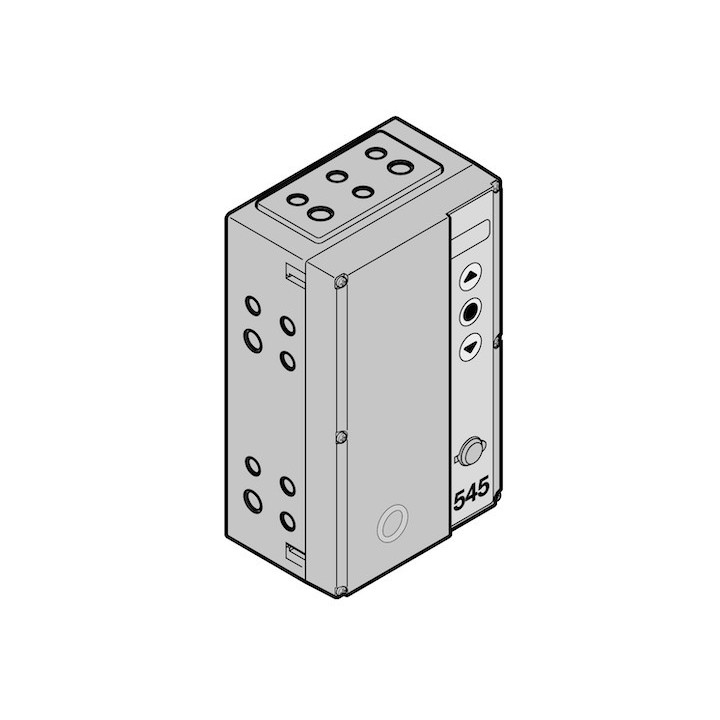 Armoire Commande B545FU avec sectionneur multipolaire et demi-cylindre profilé Hormann Référence 4514603