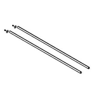 Set complet axes de charnière arrière MLS / MRS 1750 Hormann Référence 308808