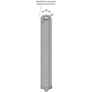 L70 Ressort de torsion porte Hormann Référence 3094795