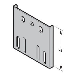 Support de rail de guidage L173mm Hormann Référence 3013596