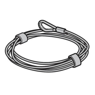 Câble de traction diam 5,5mm pour tambours d'enroulement Hormann Référence 3094622