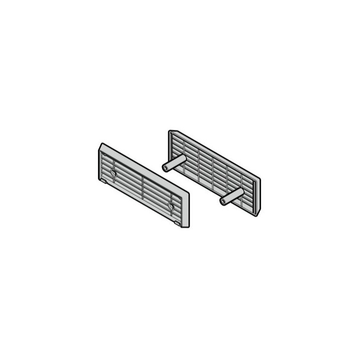 Grille d'aération pour porte sectionnelle 42mm Hormann Référence 3041096
