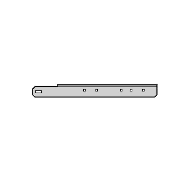 Console types de ferrure 655mm N, H gauche Hormann Référence 3095318
