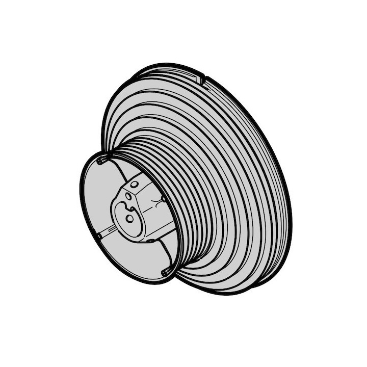 Tambour d'enroulement t4, droite Hormann Référence 3044607