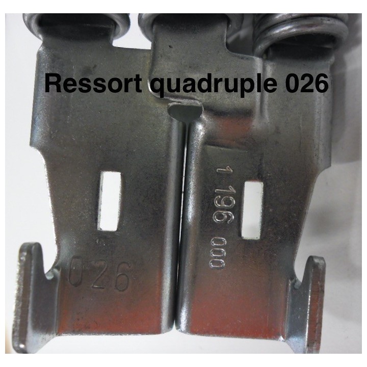 026 - 426 ressort quadruple porte N80/S95 Hormann Référence 1195026 - 874338