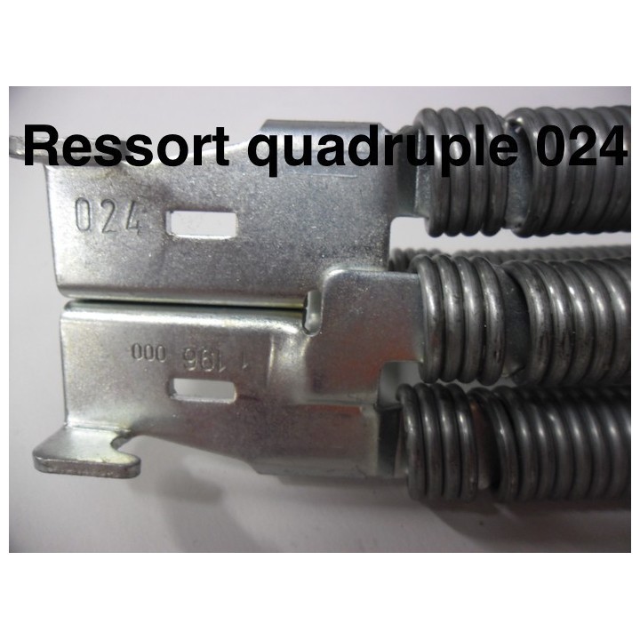024 - 424 ressort quadruple porte N80/S95 Hormann Référence 1195024 - 869573