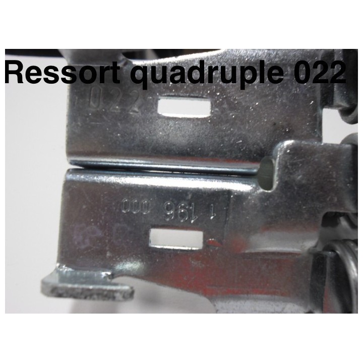 022 - 422 ressort quadruple porte N80/S95 Hormann Référence 1195022 - 874949