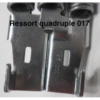 017 - 417 ressort quadruple porte N80/S95 Hormann Référence 1195017 - 871937
