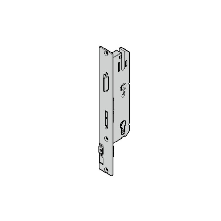 Serrure principale de verrouillage multipoints pour portillon incorporé fonction E Hormann Référence 3091516