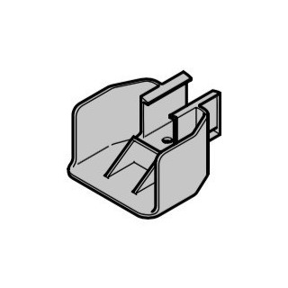 Paire de 2 Déflecteurs / Renvoi pour pêne tournant porte N80 Hormann Référence 1037370
