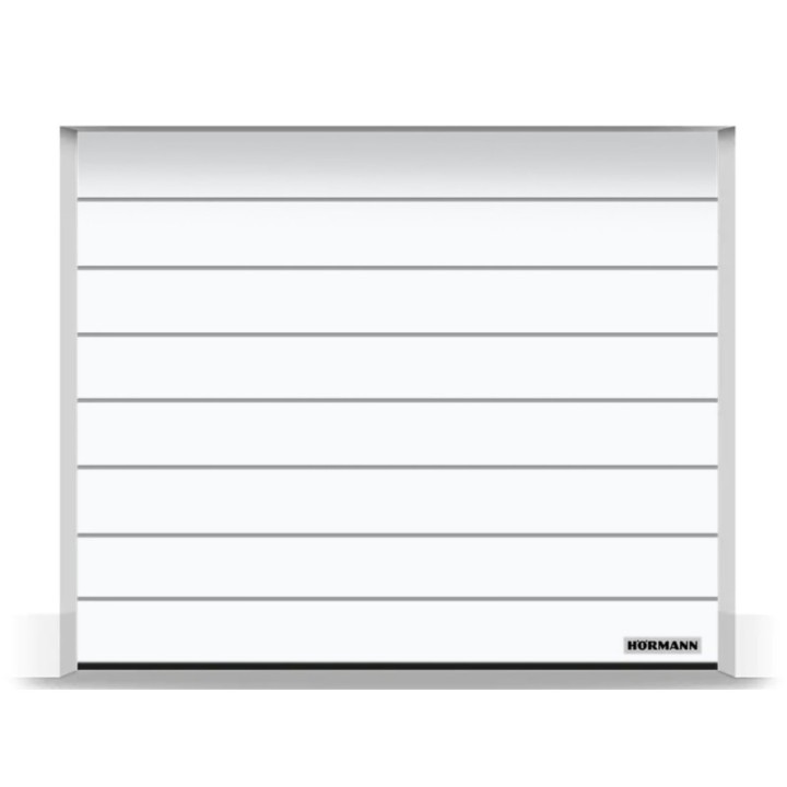 Doormatic Rainures M Woodgrain RAL 9016 blanc 2500 X 2000