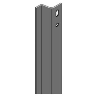 Lot de 2 profils en Z panneau Lg 630mm hauteur 2075 porte S95 Hormann Référence 870311