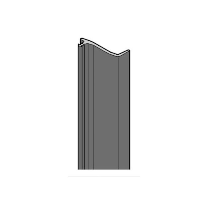 Lot de 2 Profils bas PVC hauteur 2375 Lg 1563,5mm Hormann Référence 1045036