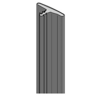 Lot de 2 Profils haut PVC hauteur 2375 Hormann Référence 1046326