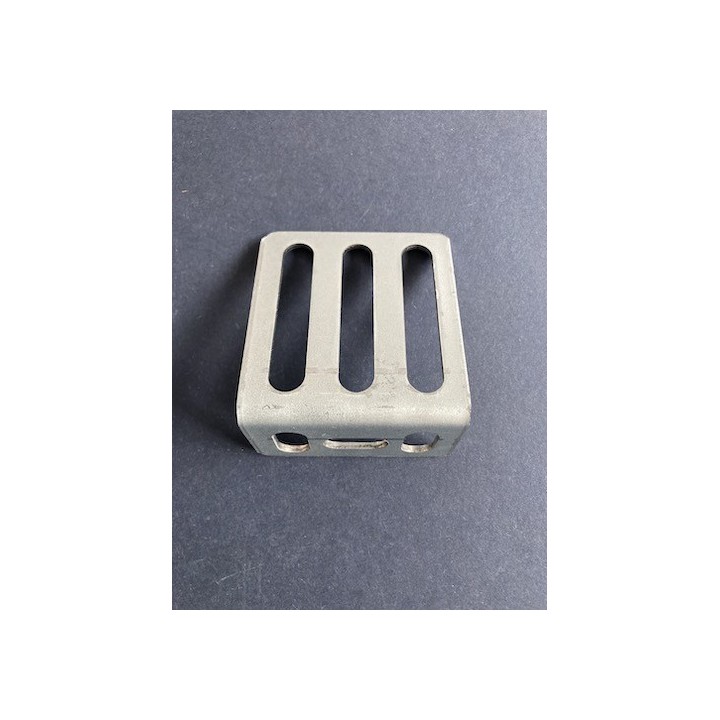 Lot de 2 Pattes d'ancrage rail porte N80 Hormann Ecostar Référence 1101000