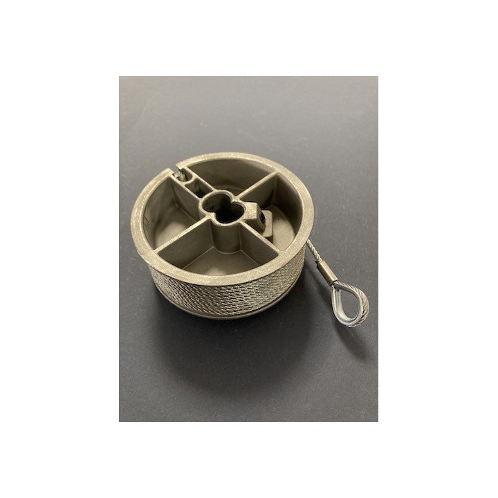 Tambour de câble Droit Ht Max 2250 Hormann Référence 3080092 / 3074276