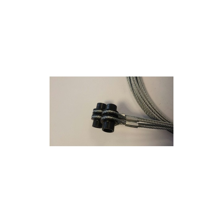 Câbles Long 2865 Ferrure Z Hauteur 2375mm Hormann référence 3064353