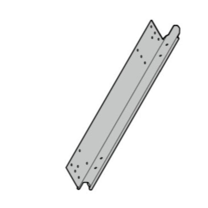 Cornière d'extrémité 500 droite ER40 section de porte Hormann Référence 3083031
