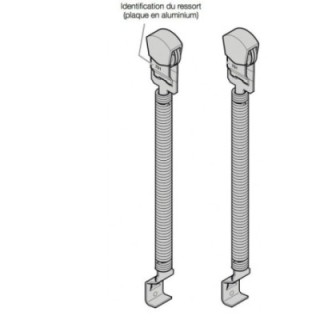 2 Ressorts de traction N°782 Hormann Référence 3056284P