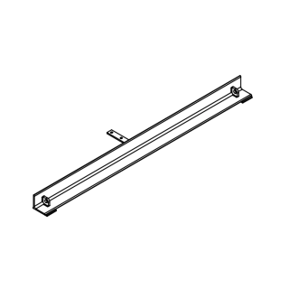 Traverse de vérin NW2250 RAL 9017 pour niveleur de quai Hormann HTL2 Référence 311731