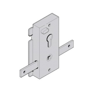 Serrure avec jeu de cylindre  N80 Hormann Référence 872123