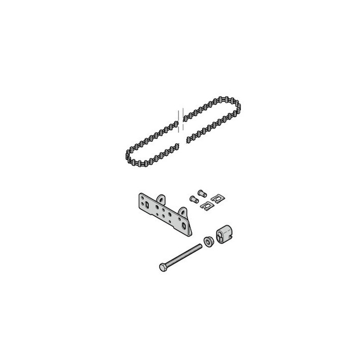 Sangle crantée Lg 6020mm pour rail de Supramatic, Promatic Hormann Référence 438101