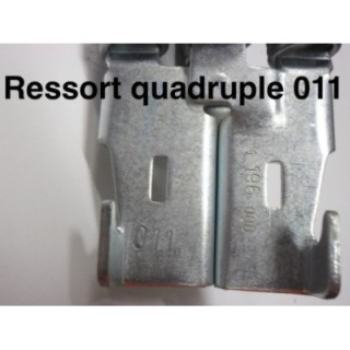 011 - 411 ressort quadruple porte N80/S95 Hormann Référence 1195011 - 869577