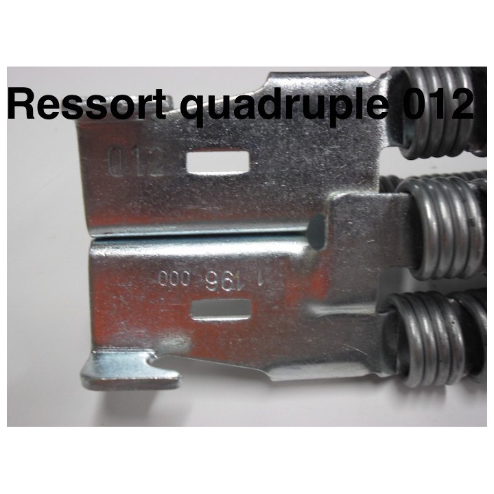 012 - 412 ressort quadruple porte N80/S95 Hormann Référence 1195012 - 872498